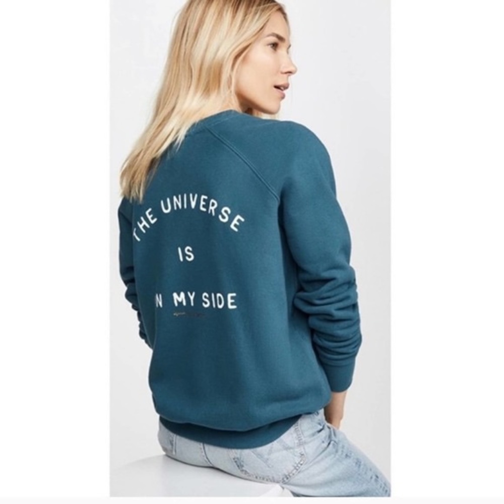 Spiritual gangster the universe is on my side crewneck size medium
